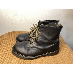 VTG Dr. Martens 1460 Mens Sz 10 Made in ENGLAND Black 8-Eye Leather Boots